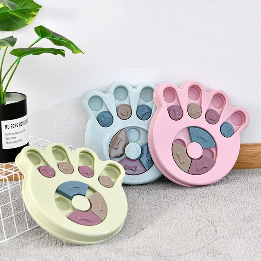 Dog Puzzle Toys Increase IQ Interactive Puppy Dog Food Dispenser Pet Dogs Training Games Feeder for Puppy medium Dog Bowl