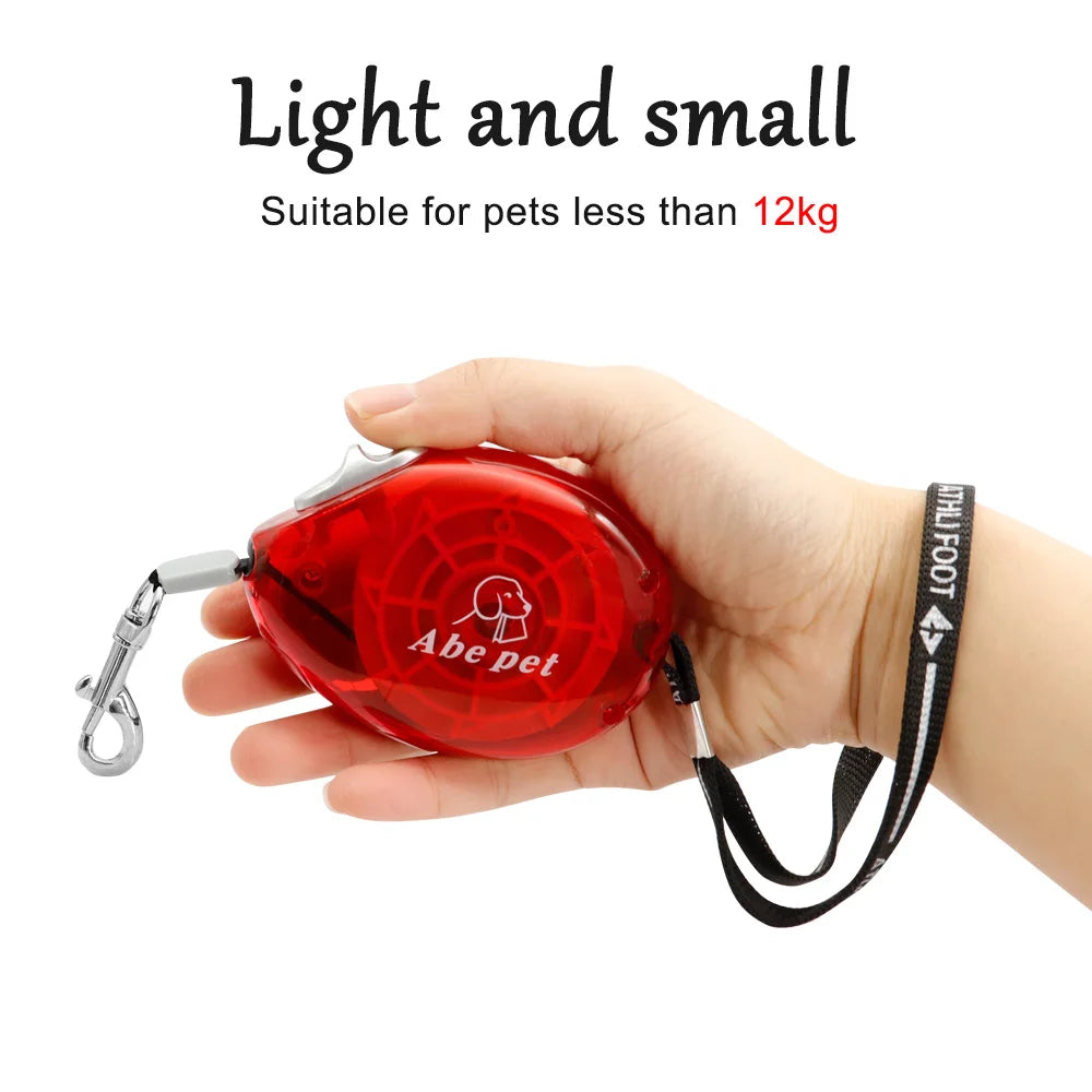 3M Retractable Small Dog Leash Automatic 10ft Dog Cat Leash Belt Extending Dog Lead for Small Dogs Puppy Chihuahua Pet Product
