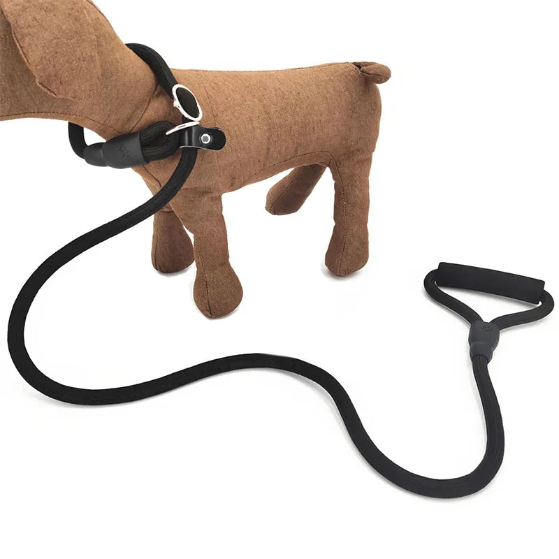 Pet Leash Nylon Dog Leash Pet Puppy Slip Lead Rope Dog Slip Leash Chain Collar Adjustable Dog Training Leash for Small Dog
