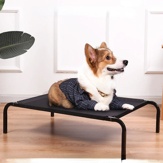 Folding Elevated Pet Bed Easy to Install for Pet Indoor/Outdoor Non-Slip Feet Travel Bag for Small Medium Large Dog Supplie