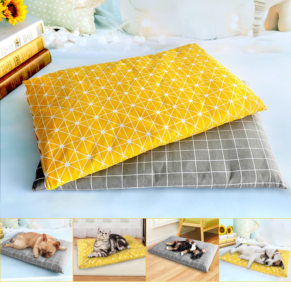 Geometric Pattern Pet Bed